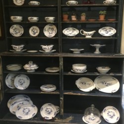 C1900's Service Blue and White