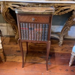 Tambour Side Table C19th French