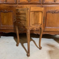 C1950 French Pair of Side/ Bedside  Tables