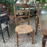 French Style 6-8 Country Ladder Back Dining Chairs