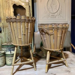 French Vintage Bamboo Cache...