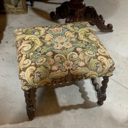 C19th French Pair Charles XIII Style Stool