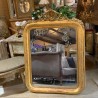 C19th French Louis Philippe Mirror Water Gilded