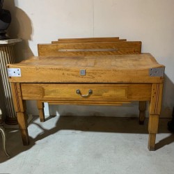 French Deco Butchers Block