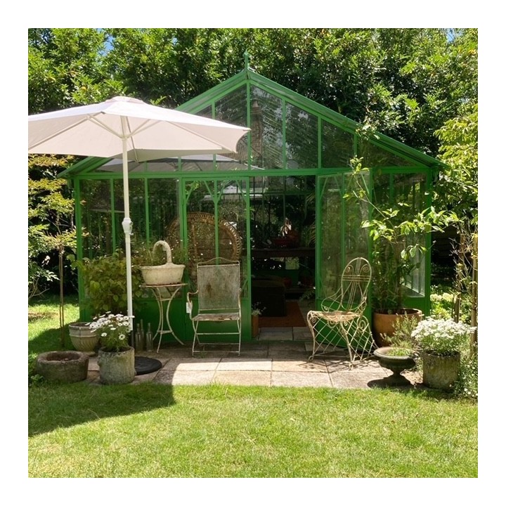 French Orangerie/ Greenhouse 3000 x 3000 Green and Rustic colour Large 3000 x 3000