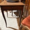 C19th French Oak Side Table Rustic