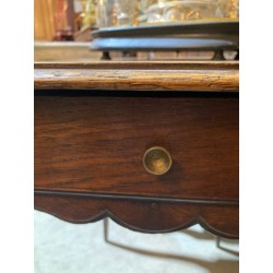 C19th French Oak Side Table Rustic