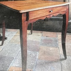 C19th French Oak Side Table...