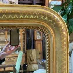 C19th French Louis Philippe Mirror 1420 X 1030