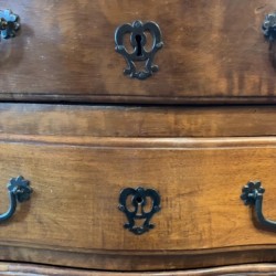 C19th French Walnut Chest of Drawers