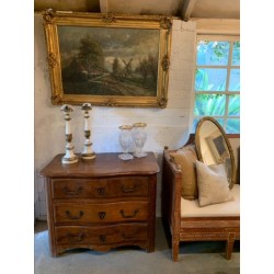 SOLD C19th French Walnut Chest of Drawers