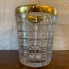 Vintage Fine French Crystal Ice Bucket two available