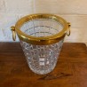 Vintage Fine French Crystal Ice Bucket two available