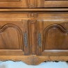 C18th French Walnut Buffet a Deux Corps