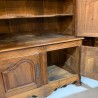 C18th French Walnut Buffet a Deux Corps