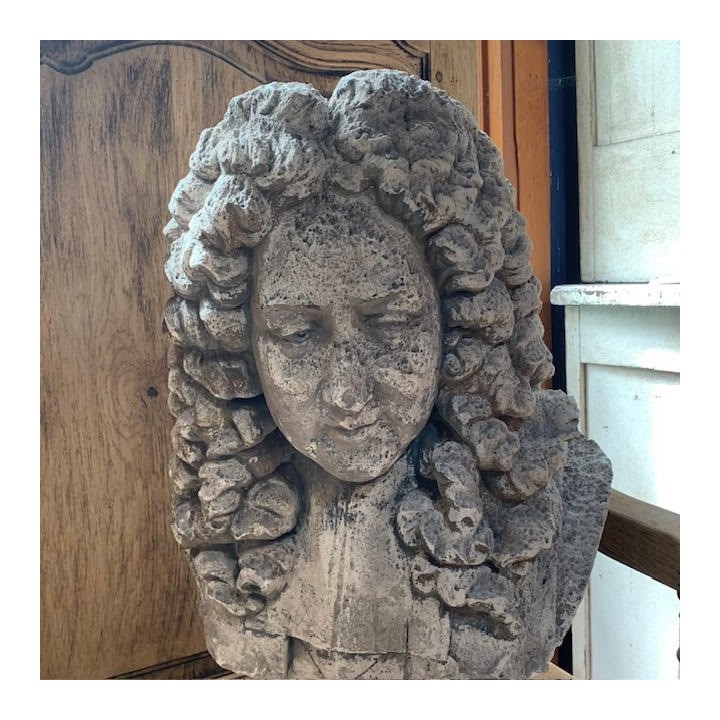 Vintage Bust of a Noble Person