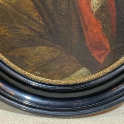 C18th French Oval Portrait