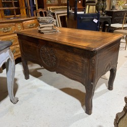 C19th French Provençal Oak Desk