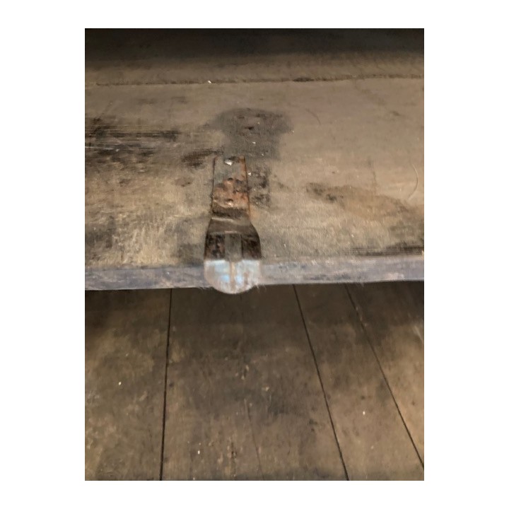 C19th French Oak Buffet Painted Finish