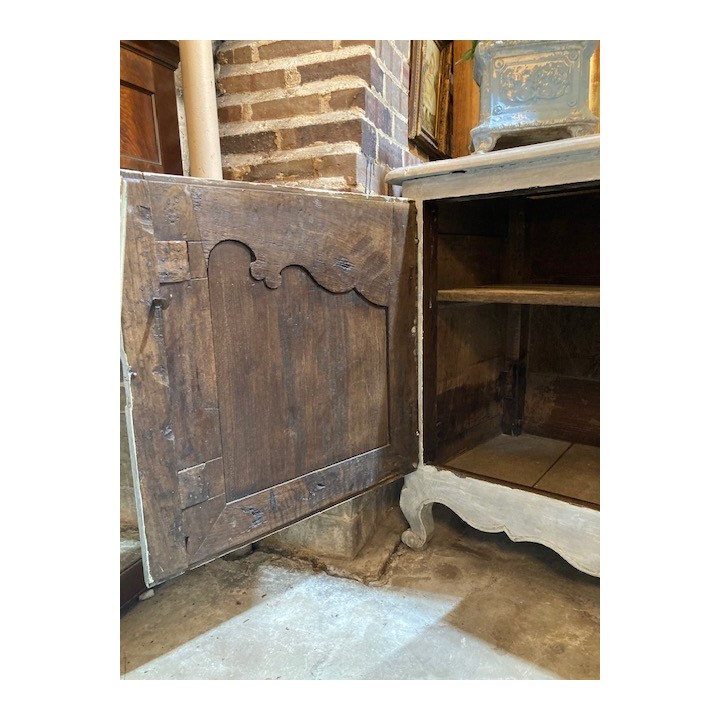 C19th French Oak Buffet Painted Finish