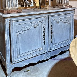 C19th French Oak Buffet Painted Finish