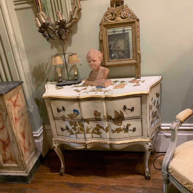 C1920 French Chinoiserie Chest of Drawers