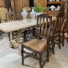 C1900 French Set of Dining Chairs Oak