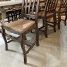 C1900 French Set of Dining Chairs Oak