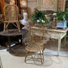 Vintage French Cane Armchairs x 4