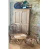 Vintage French Cane Armchairs x 4