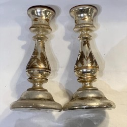 C18th Pair Italian Candle Holder