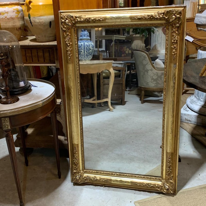 C19th French Mirror