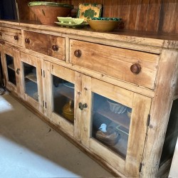 Antique Country Pine Dresser