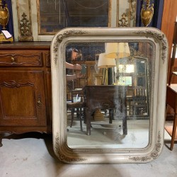 C19th Louis Philippe Mirror Painted Finish