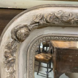 C19th Louis Philippe Mirror Painted Finish