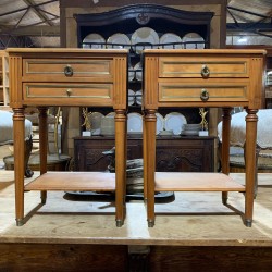 French Vintage Pair of Side...