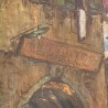 SOLD C1940 Spanish Oil on Canvas