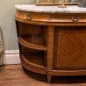 C1940 French Deco Marble Top Sideboard