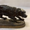 C19th Bronze Hunting Dog