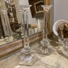 Baccarat Crystal Candleholder Pair of Candle Holder