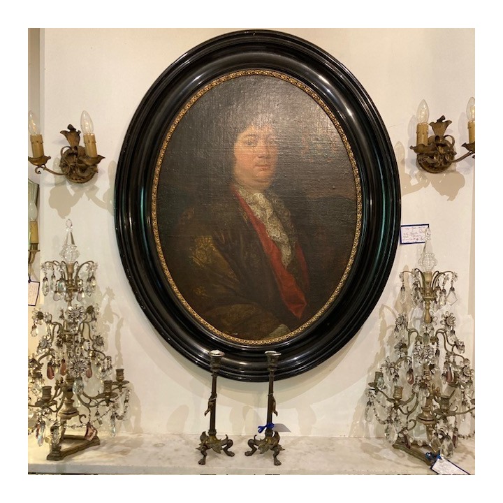 C19th Napoleon III Barbeidienne Pair of Bronze Candle Holders