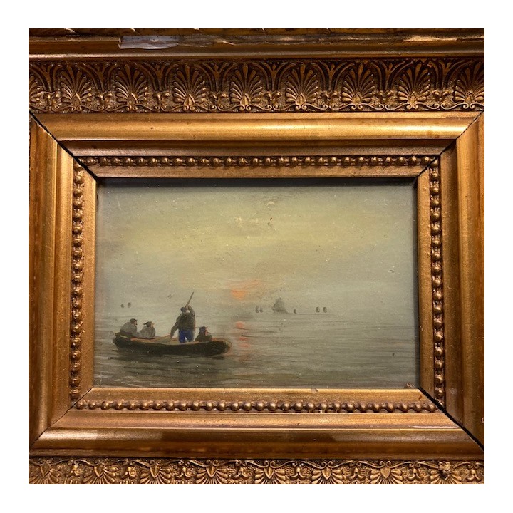 French Pair of Marine Painting 270 X 220