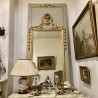 C19th French Trumeau Mirror Style Louis XVI