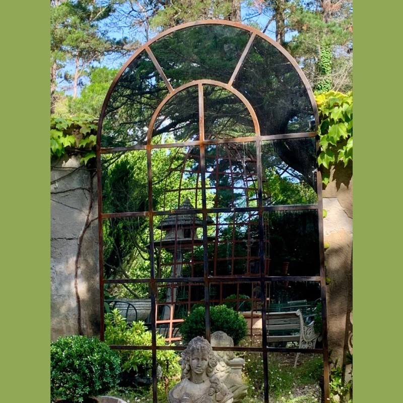 French Style Arched Orangerie Mirrors