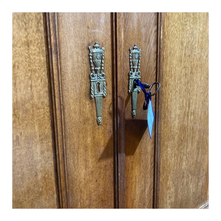 C19th Dutch Cabinet Buffet a Deux Corps