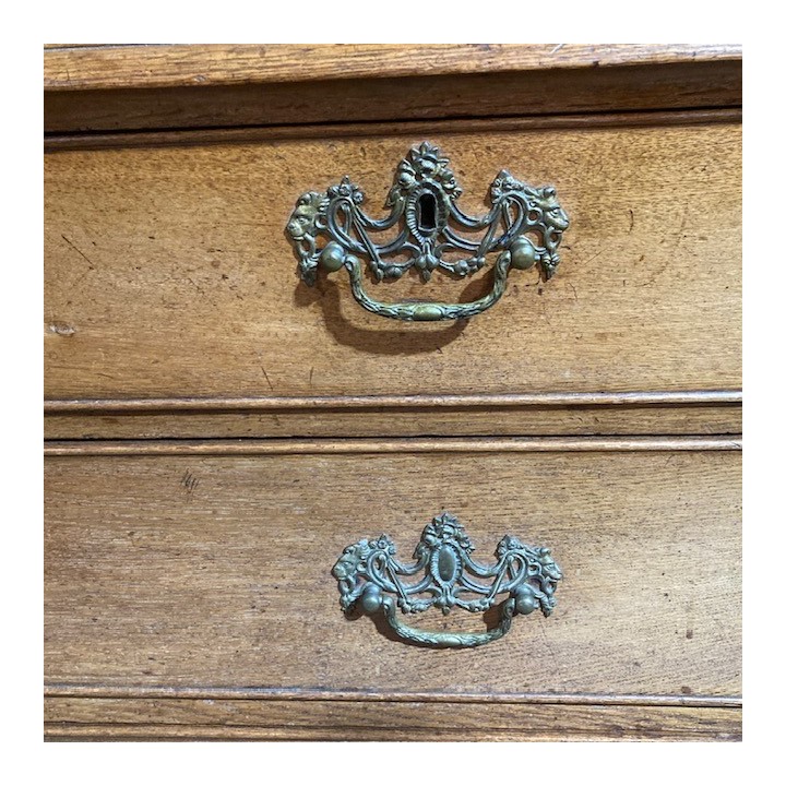 C19th Dutch Cabinet Buffet a Deux Corps