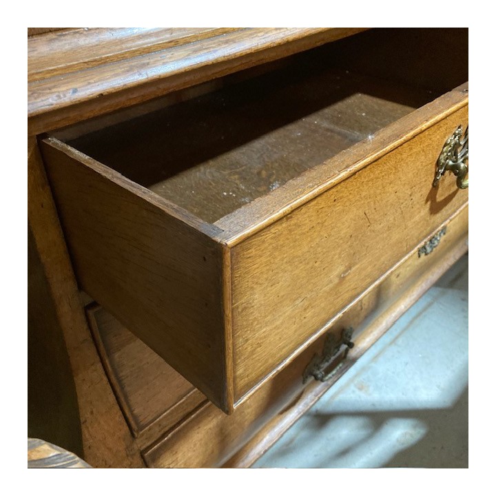 C19th Dutch Cabinet Buffet a Deux Corps