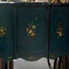 C1930 Italian Petite Cabinet Painted Dark Green