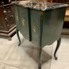 C1930 Italian Petite Cabinet Painted Dark Green