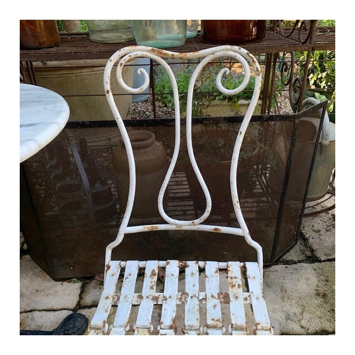 C19th French Folding Garden Chair